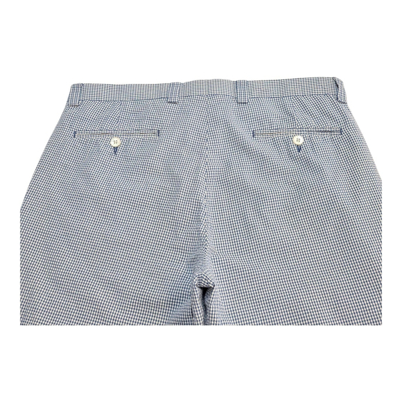 Ivy Heritage Ralph Lauren Pants Men 34x32 Blue Check Cotton Country Club Summer - Picture 6 of 14